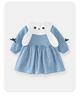 Spring Autumn Baby Girls' Cute Plaid Princess Dress - Pure Cotton Skirt