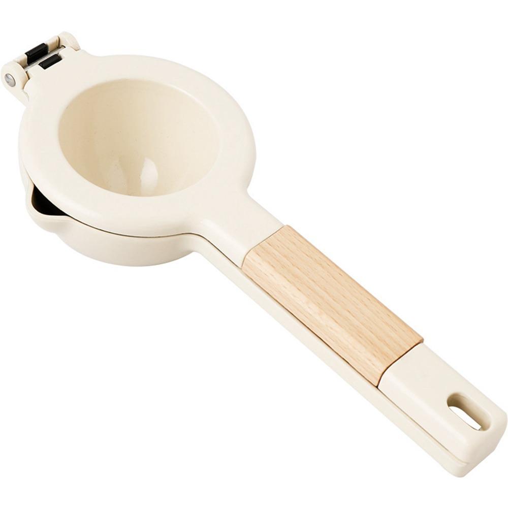 Ergonomic Design Manual Juicer Zinc Ally Wood Handle Fruit Press Juicer Lemon Squeezer Fresh Juice