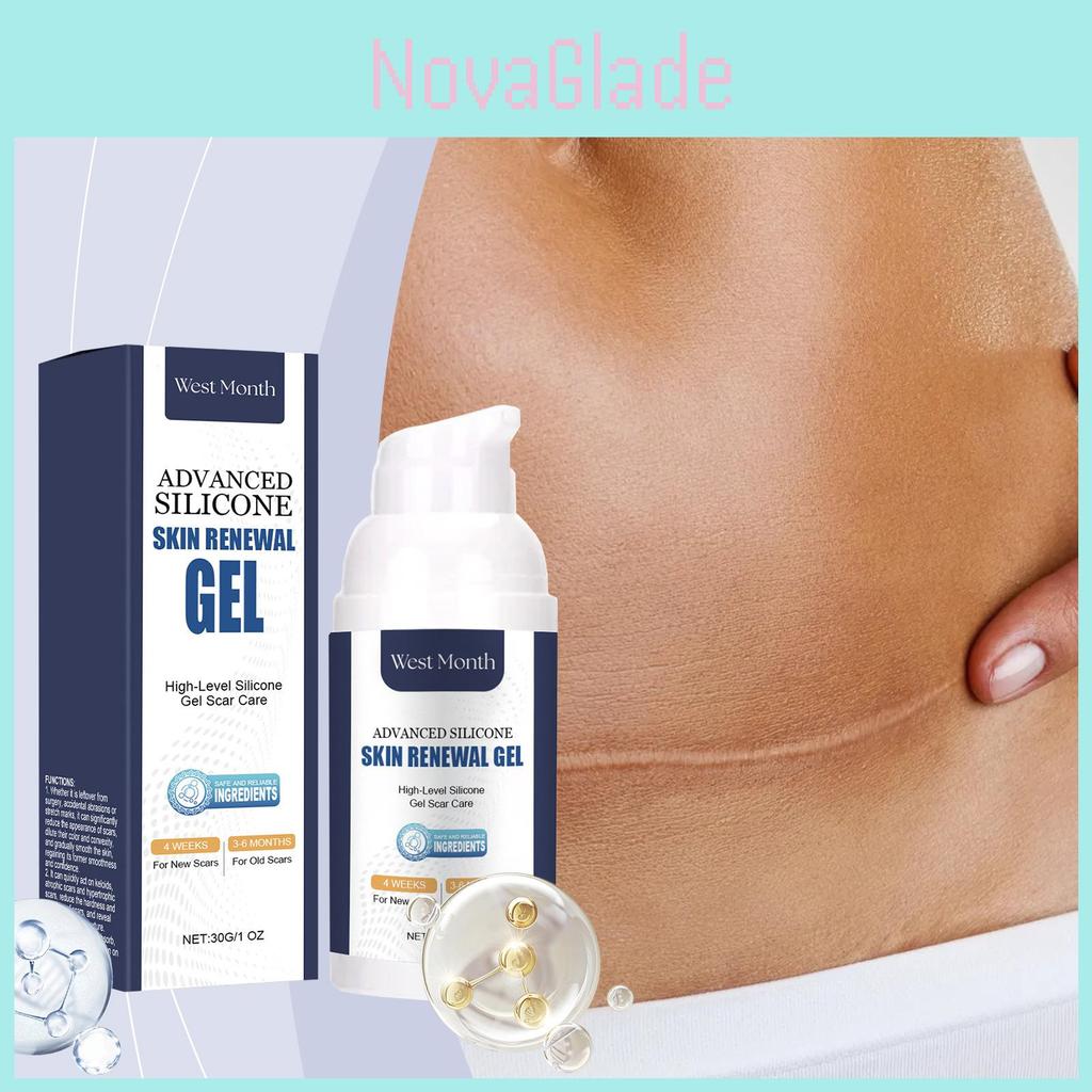 West Month Skin Repair Gel Gentle Nourishing Body Gel For Natural Radiant Skin