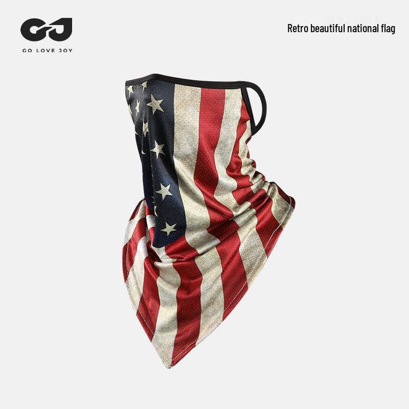 Sommerskjerf i issilke med solskjerming for sykling: Pustende, Hurtigtørkende Nakke- og Solbeskyttelse XTJ30