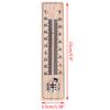 1Pc Portable Garden House Garage Office Room Hung Logger Universal Wall Hang Thermometer Indoor Outdoor