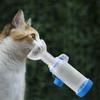Manuell Katt Hund Nebulisator for Pusteproblemer Nebulisatormaske for Katter og Hunder Bærbar Håndholdt Inhalator Avstandsstykke