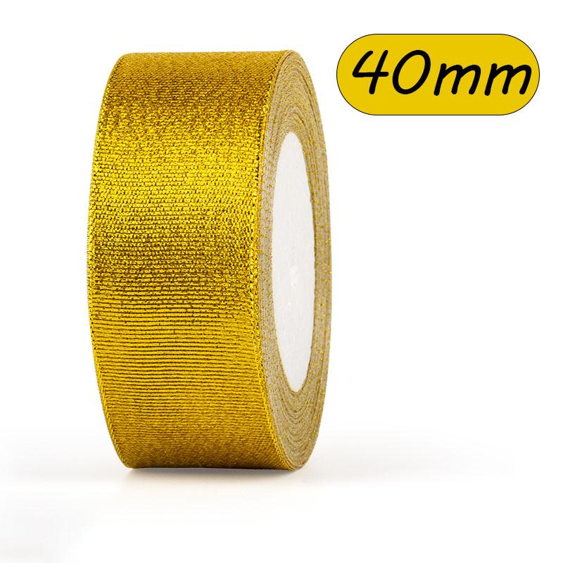 25Yards Natural Satin Ribbons Crafts Sewing Party Wedding Gold Ribbon Gift Wrap Bow DIY Organza Ribbon Christmas Home Decoration
