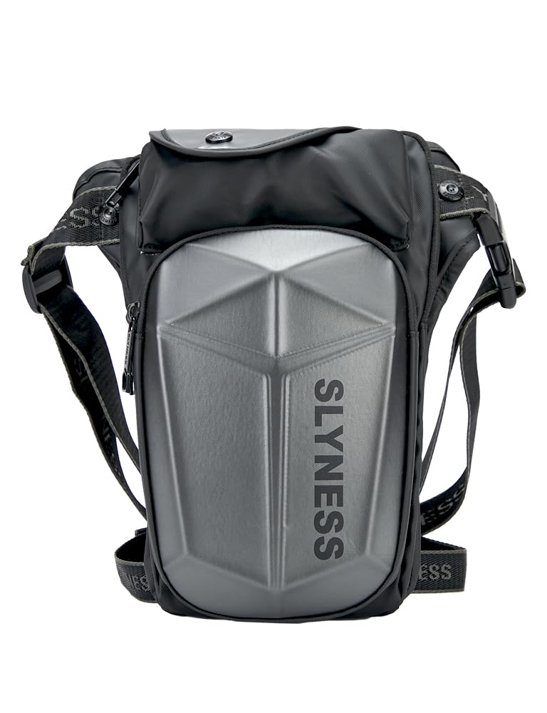 

Yotonna Leg Bag for Motorcycles for storing small items and a cooler Leg pouch for water for going waist mountain [Convenient design] men, repellent, чорний