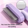 Rotatable Pet Hair Removal Comb Round Steel Pins Cat Dematting Comb Dog Hair Remover  For Cats