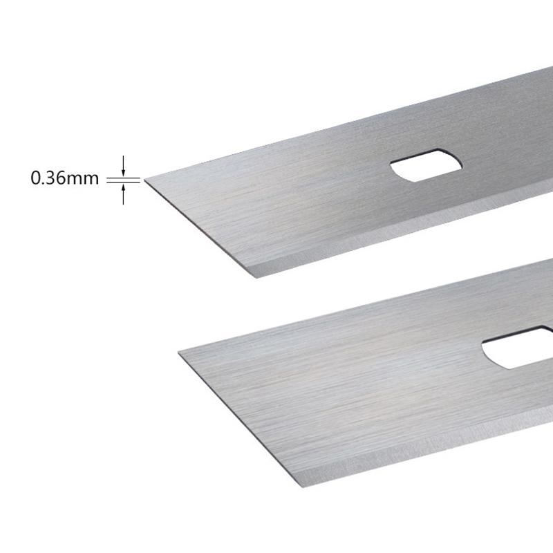 10 stk skrapeblad erstatning for veggglassgulv tapetskrape 100*18mm