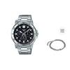 Men Black Watch MTP-VD300D-1E-