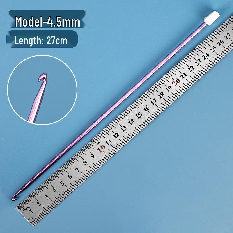 Afghanistan Handmade Aluminum Crochet & Knitting Needle Set with Wool Yarn