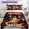3pcs Custom Name Avatar The Last Airbender Bedding Set Duvet Cover Closure Includes 1 Duvet Cover & 2 Pillowcases for All Seasons Bedroom Decor
