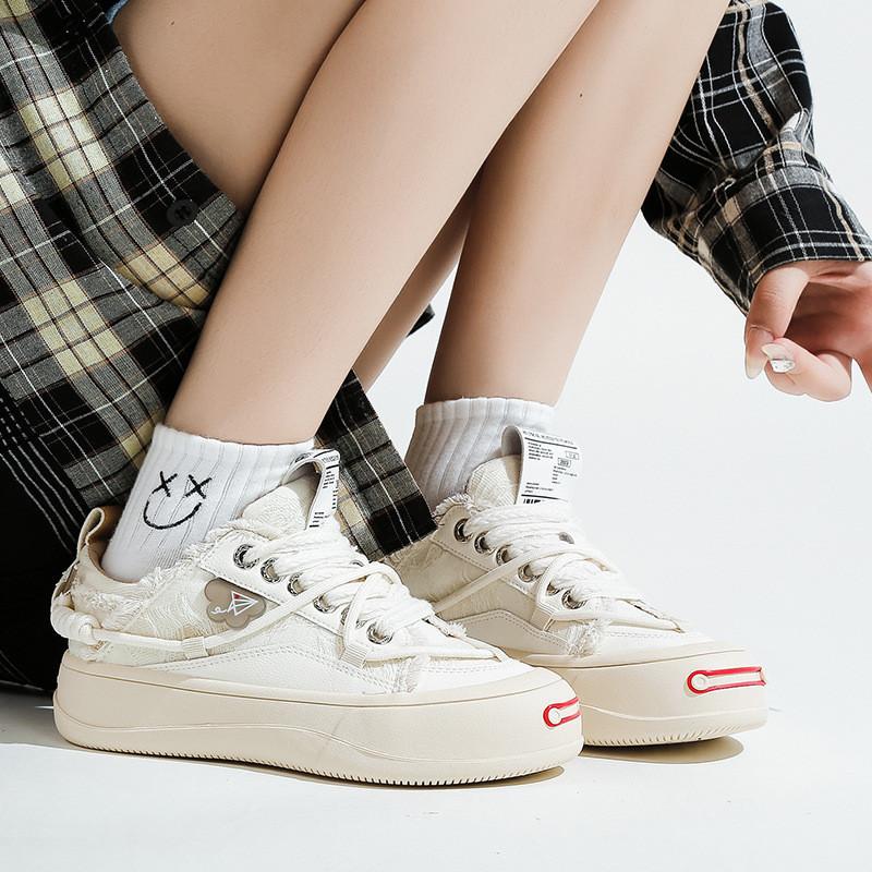 Little white shoes women's 2025 new spring and autumn sports shoes casual flats children ins trendy versatile student board shoes