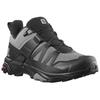 SALOMON X Ultra 4 Comfortable Cushioning Slip Resistant Abrasion Resistant Low top Running Shoes Men's Black Gray L41385600