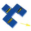Box Magic Tricks Mummy Cut To Three Sections Recovery Magic Trick Props Toys