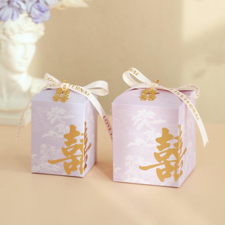 2025 Wedding Favor Candy Gift Boxes - Empty Niche Candy Bags