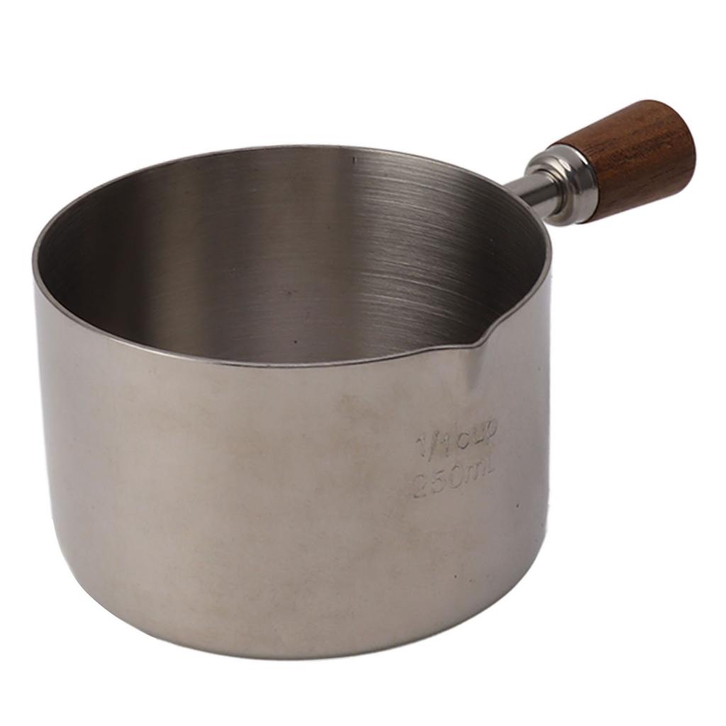 Matlagningssåskanna Professionell 304 Rostfri Stålsåskanna med Handtag för Matlagning Bankett