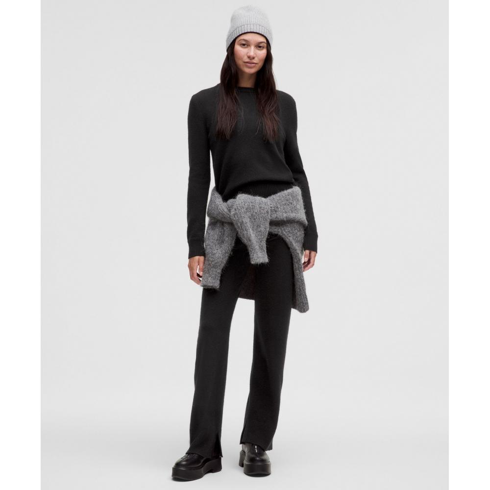 Lululemon Cashmere Straight Leg Pant Black