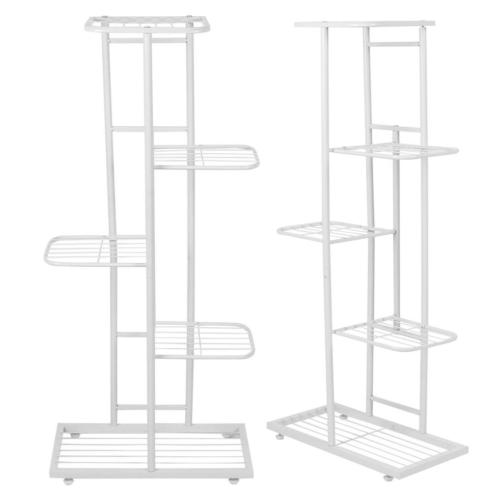 Indoor 5 Layer Flower Plant Stand Pots Display Shelf Rack Holder for Garden Balcony DecorationWhite