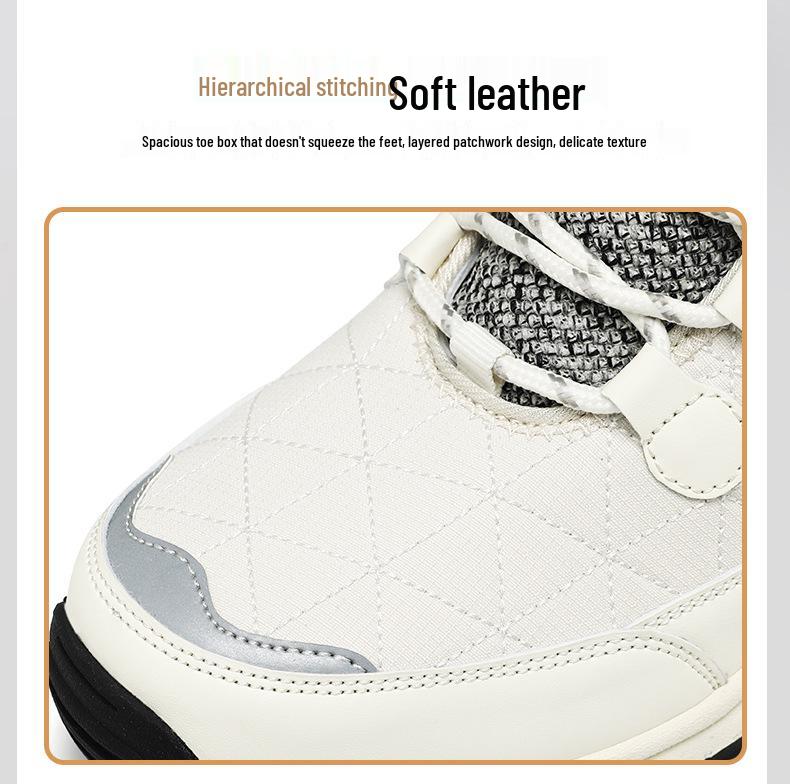 Women's Winter Snowproof Non-slip Martin Boots with Thickened Velvet for Outdoor Travel