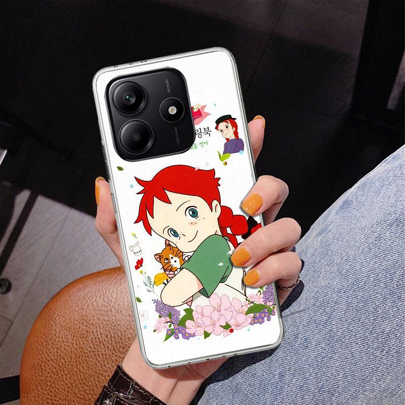 A-Anne Of Green Gables Shirley Phnoe Case for Phnoe Case for Xiaomi Redmi Note 15 14 14S 13 Pro Plus 12 12S 11S 11E 10S 10 11T 5