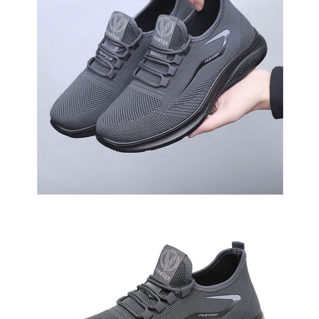 Sportliche Freizeitschuhe für Herren, atmungsaktive Schuhe, Schnürschuhe, leichte, vielseitige Steigbügel-Mesh-Schuhe