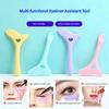 Silicone Eyeliner Stencil Eyeshadow Guide Multi-Function Makeup Tool for Lips Lashes