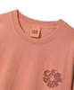 CGP Round C.Graphy Pigment Big Oversized Short Sleeve T-Shirt - Coral