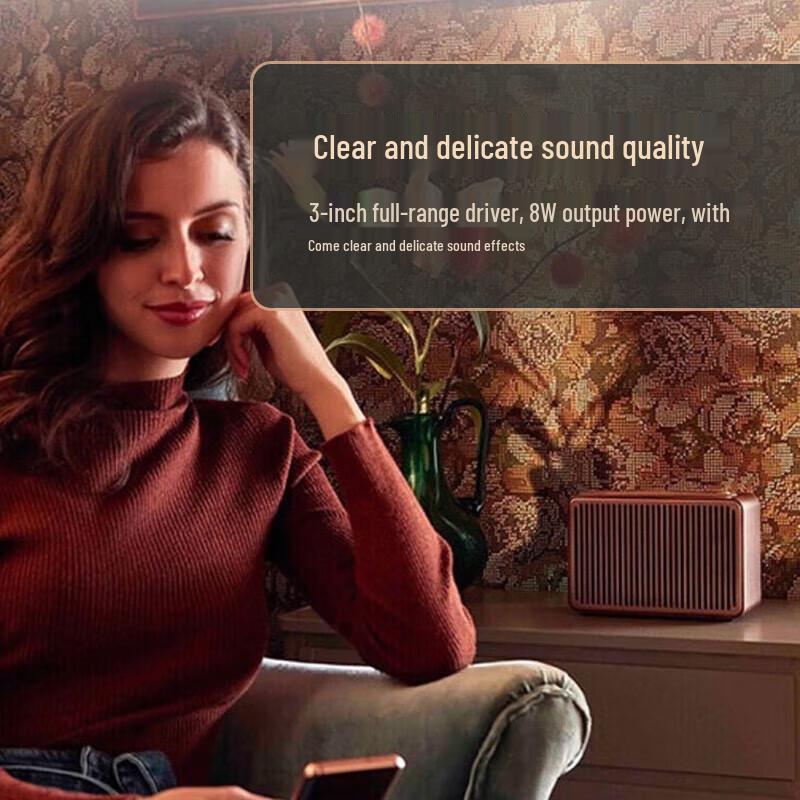 Philips TAVS510 Retro Smart Bluetooth Speaker CN Plug (adapter Included)