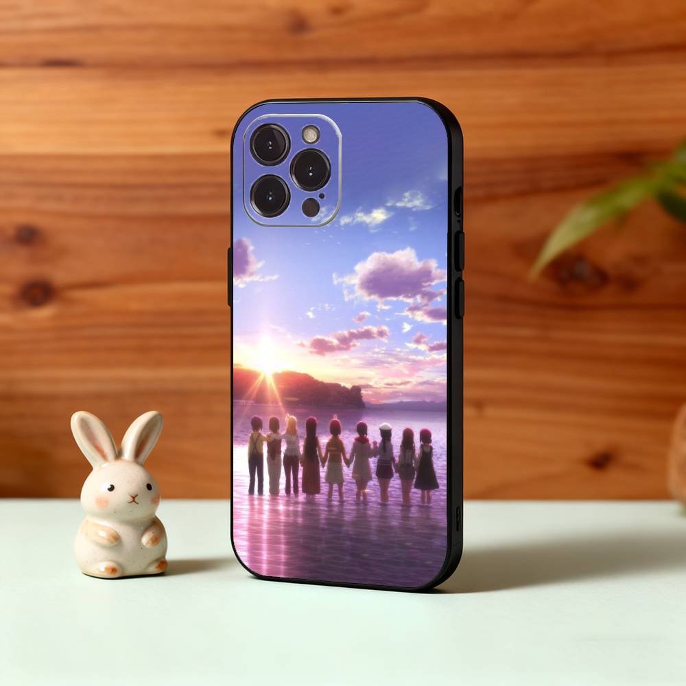 Anime S-Sound! E-Euphonium Phone Case For iPhone17,16,15,14,13,12,Plus,Pro Max, 5G Others Soft Black Cover