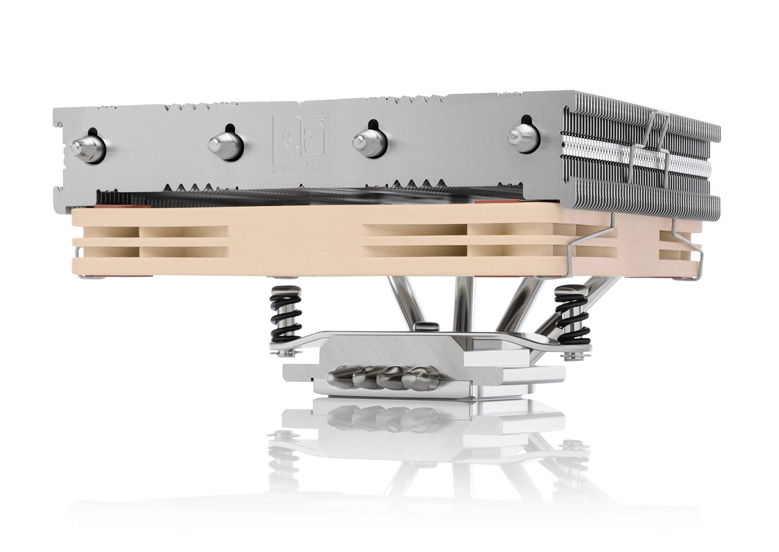 

Noctua Premium Low Profile CPU with Quiet 120mm PWM Fan NH-L12S, (Brown)