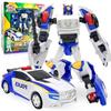 Two Mode Carbot Penta Storm X Transformation Robot To Car Action Figures Deformation Rescue Car Toy for Children Gift