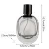 50Ml Portable Perfume Spray Bottle Refillable Glass Spray Empty Bottle Instead Of Travel Cosmetics Large Capacity Press Type