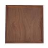 Black Walnut Tray Simple Fashion Serving Tray Serve Tea Fruit Cheese Wine Or Meals Medium Square
