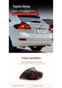 LED DRL & Sequential Turn Signals for 09-13 Toyota Venza Tail Light Assembly