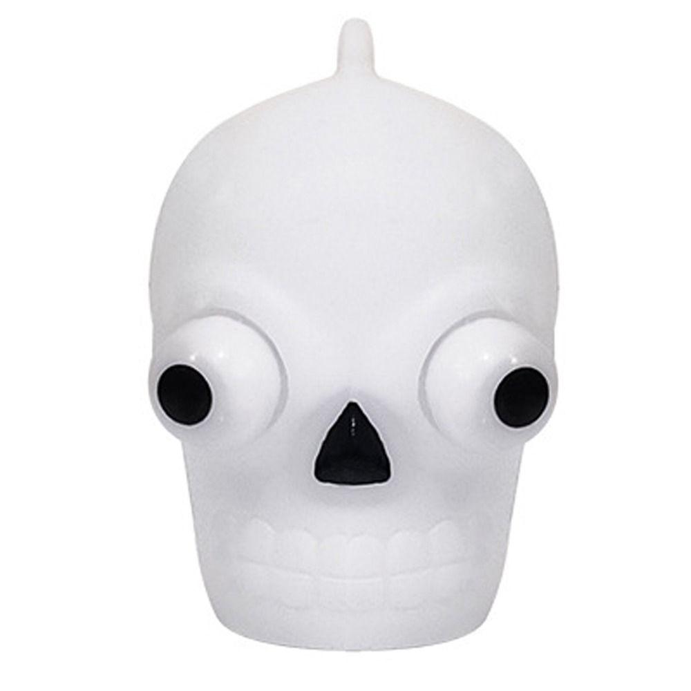 Staring Blankly Pumpkin Squeeze Toys Ghost Halloween Fidget Toy  For Adult Children