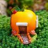 Orange House Creative Fruit House Ornament Desktop Micro Landscape Bonsai Car Decoration Gift Kindergarten Landscape