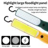 1PC LED COB Torch Work Light Portable Auto Repairing Lamp Rechargeable Camping Lantern Handheld Floodlight With Magnet & Hook