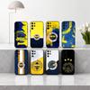1 Stück T-Turkey-Y F-Fenerbahce-E Handyhülle Für Samsung S25,24,23,22,30,21,10,9,Ultra,Plus,Lite,FE,4,5 G Weiche Schwarze Hülle