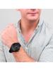 Diesel Men's Quartz Watch Leather Strap 48mm Dial DZ4650