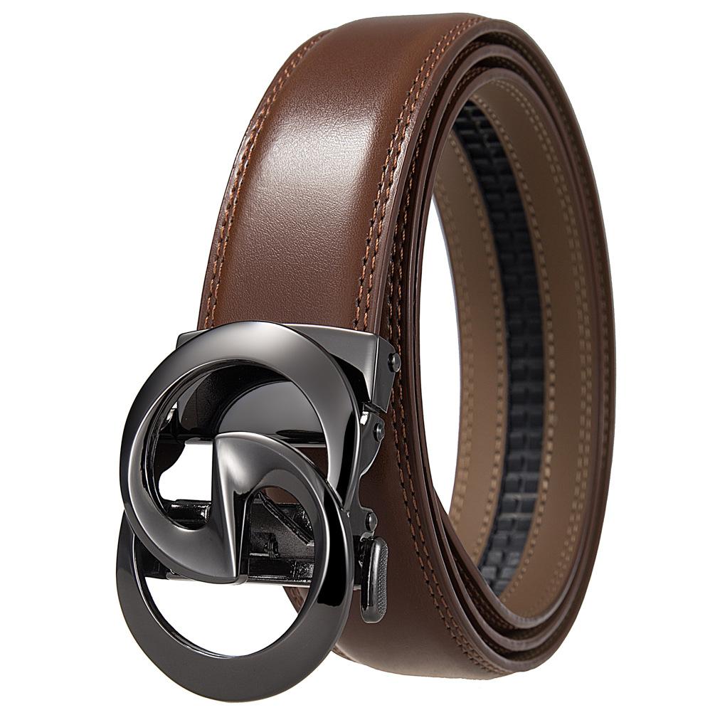 Belt, Men'S, Fashion Belt, Automatic Buckle Belt Belt Ly36-23031-1