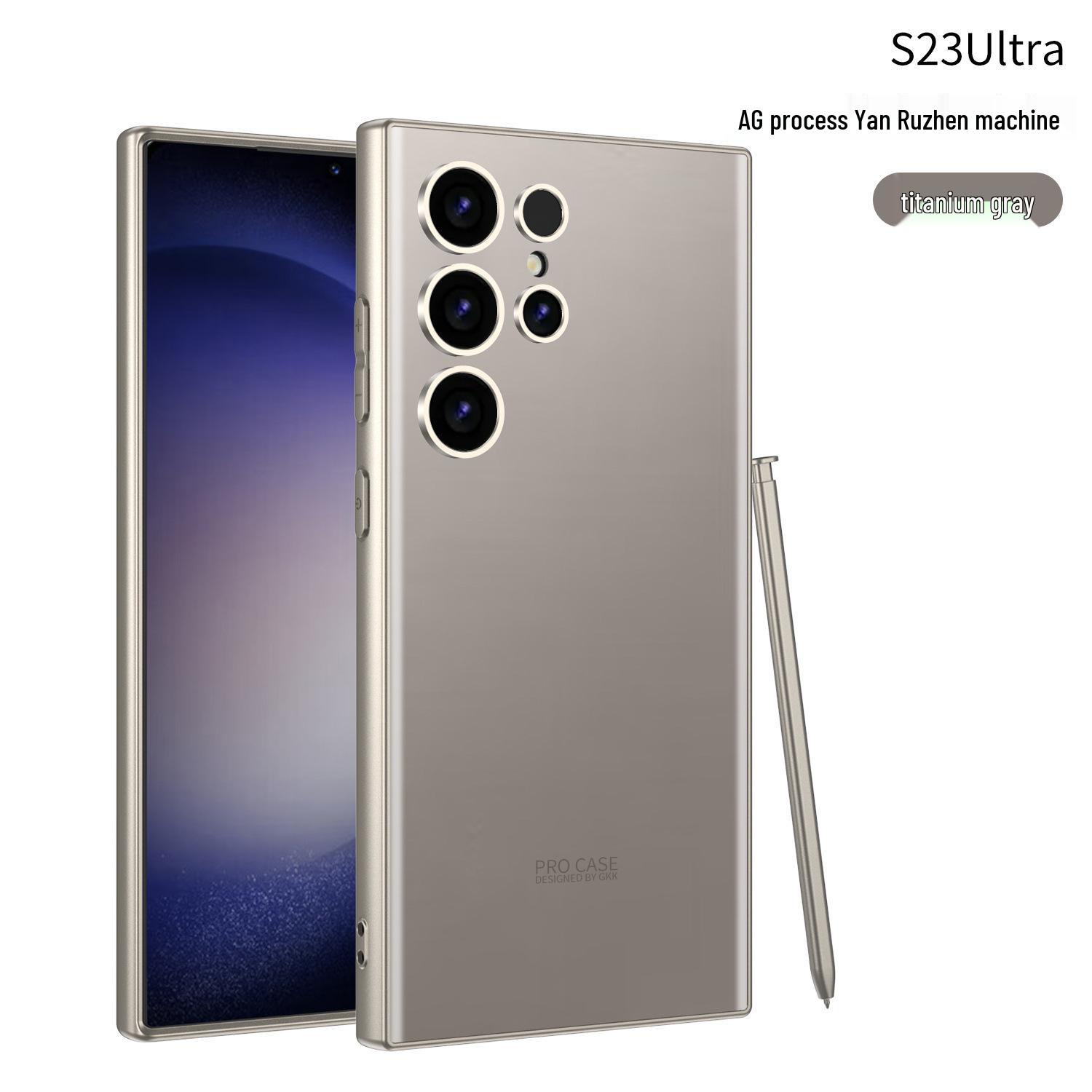 

Матовый тонкий чехол для S23 Ultra: Стильная, Минималистичная Защита для Samsung Galaxy S23 Ultra Samsung S23 Ultra