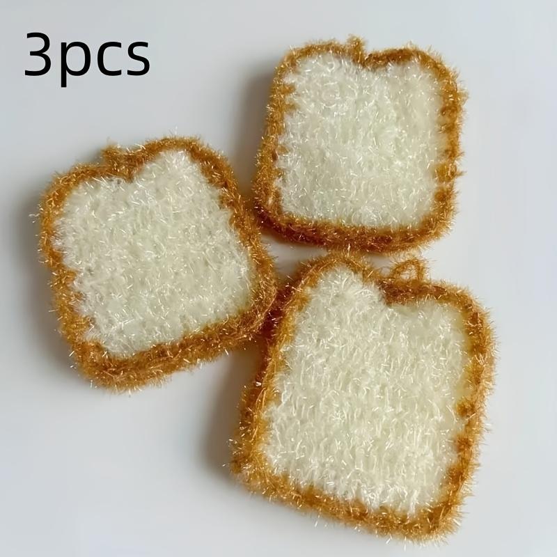 

3 шт. Акриловые кухонные полотенца Двухслойные Мягкие Впитывающие, Салфетки для чистки, удаляющие жир и пятна Идеальные рождественские подарки 3pcs