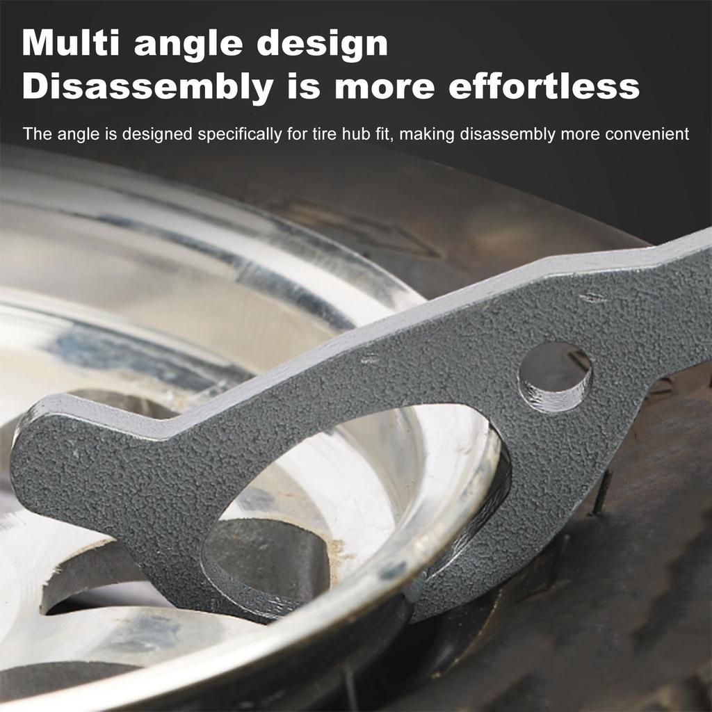 Motorcycle Tire Changer Tool Professional Wheel Bead Breaker Clamp for Dirt Bike ATV Scooter Garage Workshop Repair Maintenance