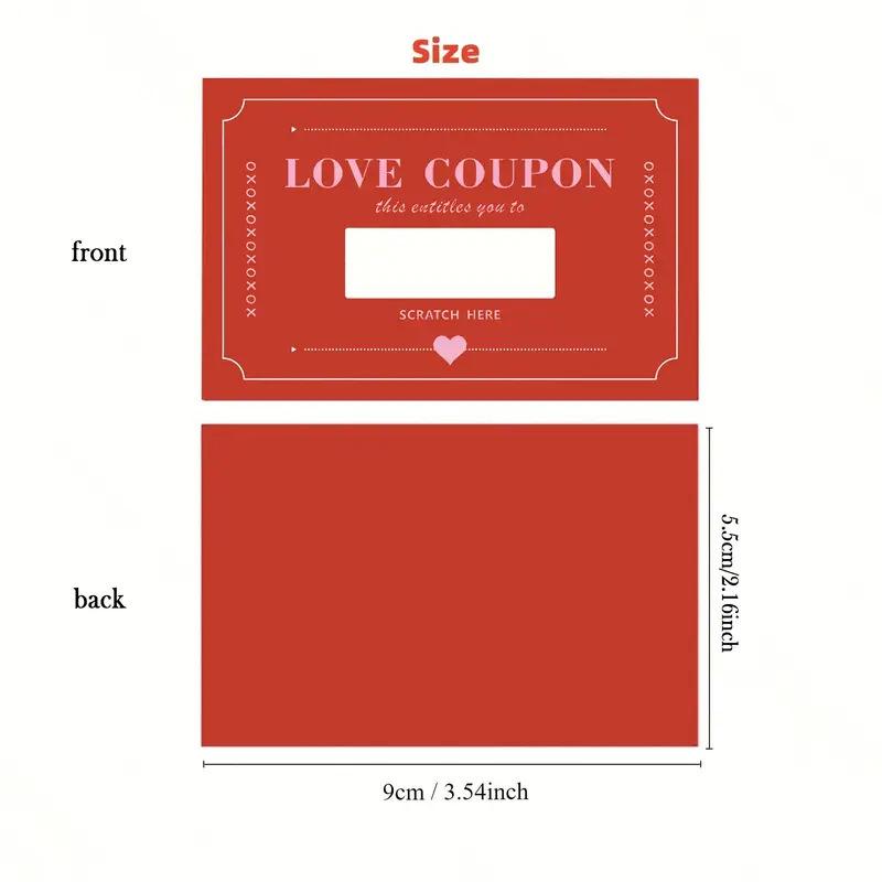 Yellow Scratch-Off Cards 30/60 Sets Blank DIY Wish Reveal Notes for Wedding Anniversary Family Gathering Events