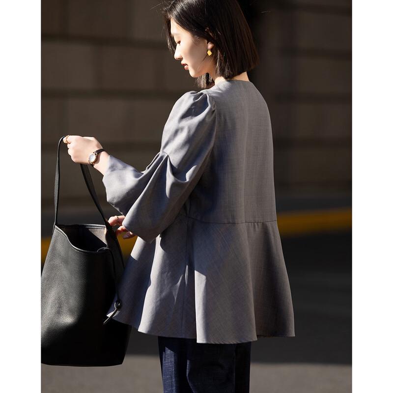 Demana Irregular Sleeve A-Line Loose Shirt