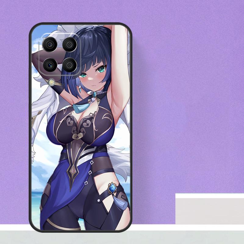 Genshin Impact Yelan Case For Samsung Galaxy M23 M20 M32 M52 M56 M16 M36 M54 M34 M14 M35 M55 M15 M11 M31 M13 M53