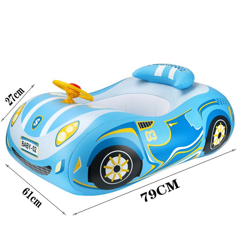 Nowy model samochodu sportowego koło do pływania dla dzieci nadmuchiwany basen pływające siedzisko zabawki dla dzieci