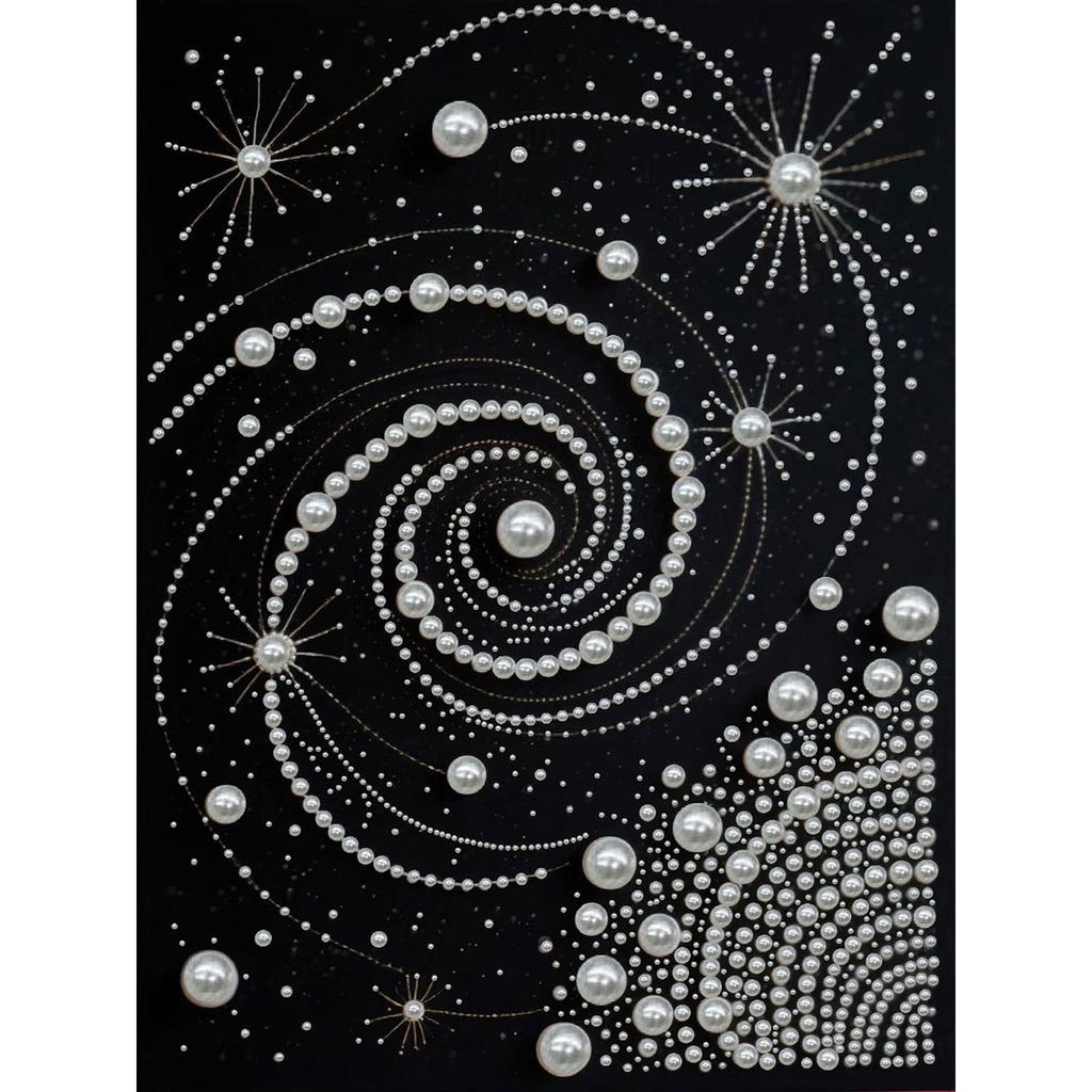 DIY Pearl Painting Kit for Adults Beginners Home Wall Decor Pearl Painting Art Kits With Frame 30x40cm