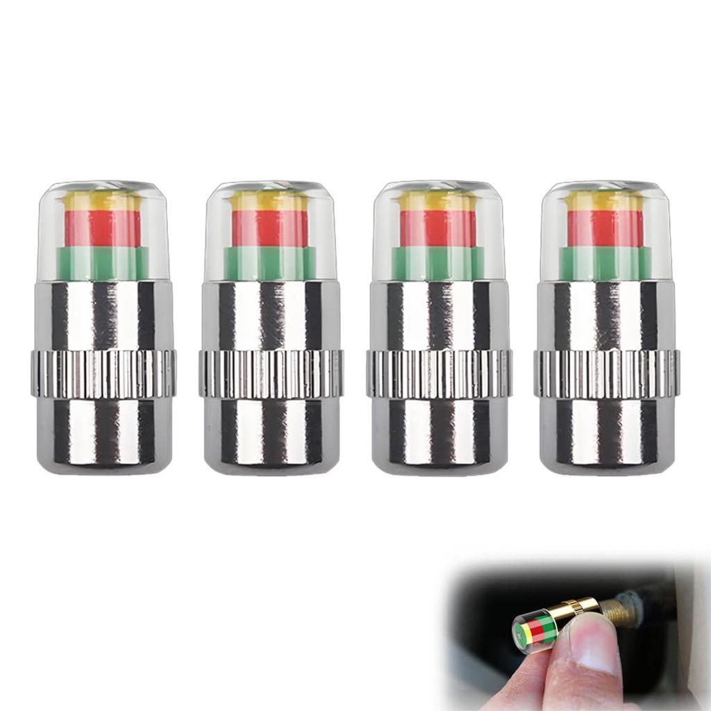 Car Tire Cap Tire Pressure Table Tire Gauge Monitoring Cap