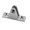 2 Pieces 316 Stainless Steel Deck Bimini Side Mount Hinge 60mm Mirror Polish Marine Boat Sailing Hardware Deck Hinge