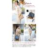[Dakota] Shoulder Bag Genuine Leather Women's Green DA-1034482-50 8.7 X 9.4 X 5.1 Inches