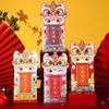 4pcs Traditional New Year Red Envelopes Chinese Money Packet Lucky Money Pockets  Celebration Party